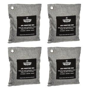 CALIFORNIA 4 X 200 BAMBOO CHARCOAL PURIFYING BAGS